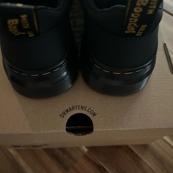 New in box Dr Martens Reeder utility shoes in black womens size 8 Men’s size 9 - Picture 3 of 9